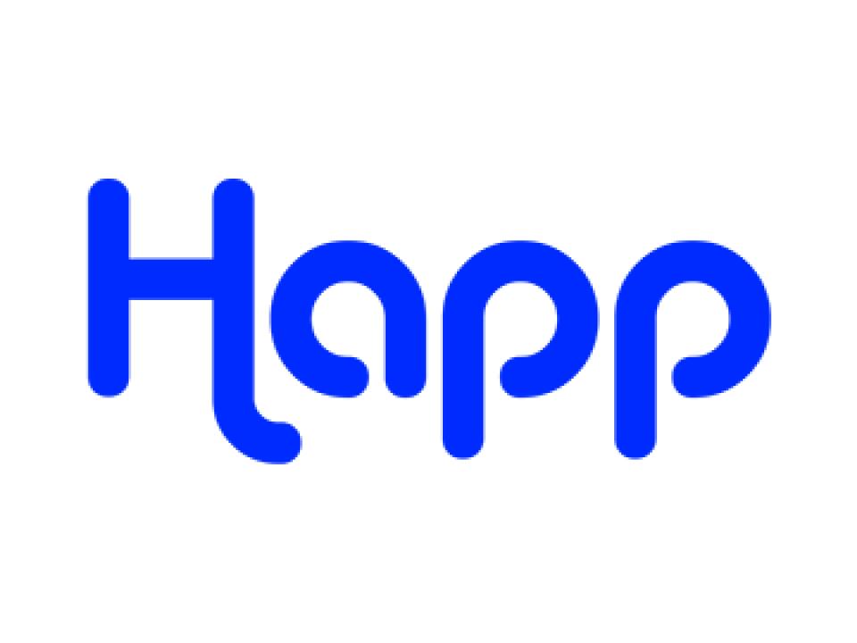 Happ logo - company Ben Levinson has worked with